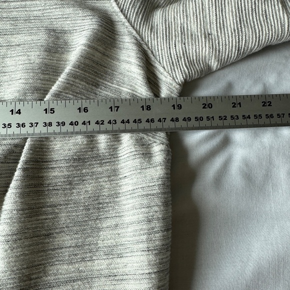 Old Navy Long Sleeve Textured Knit Shift Dress Marled Gray X-Large Boardwalk - Picture 10 of 15